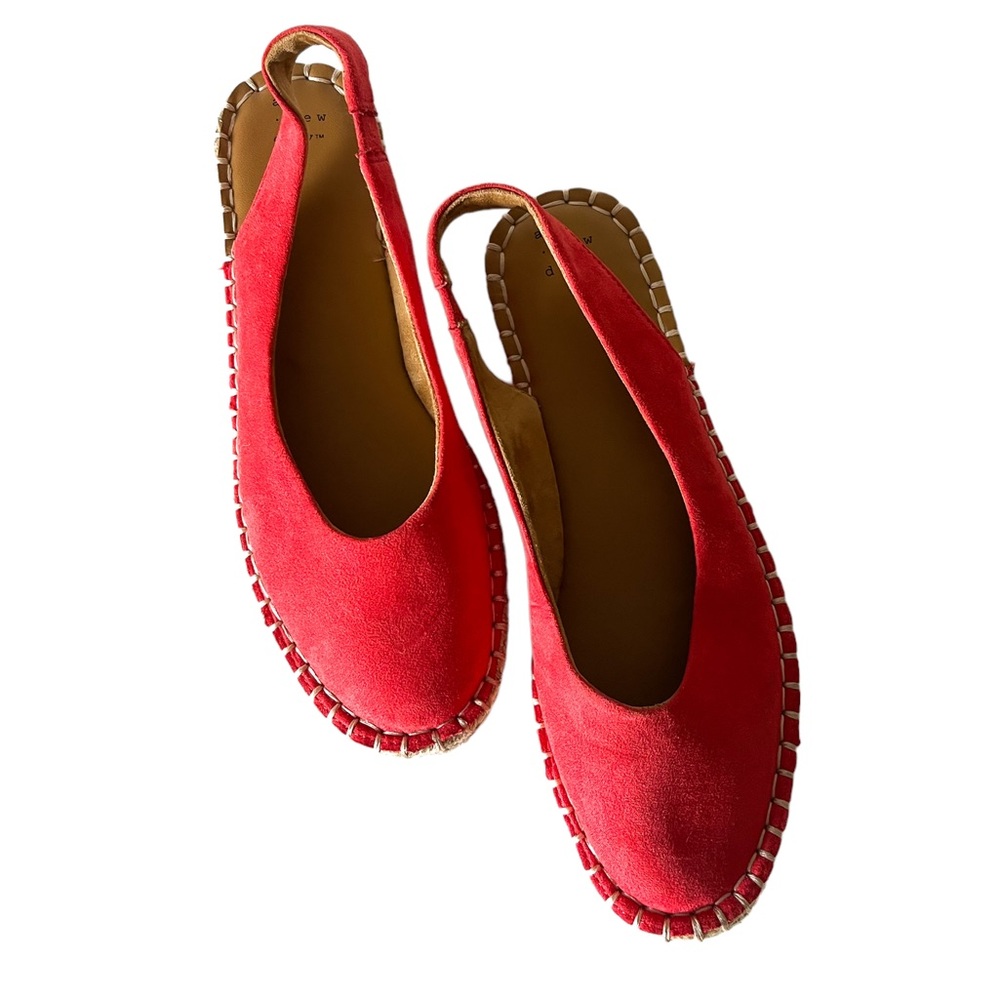 A New Day red sling back close toe flat